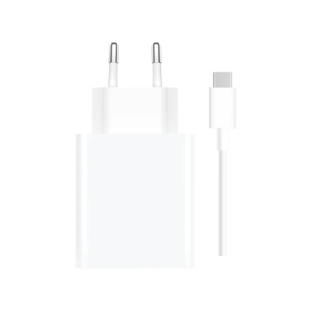 Carregador Xiaomi Original 67W com pinos redondos e cabo USB Tipo-C